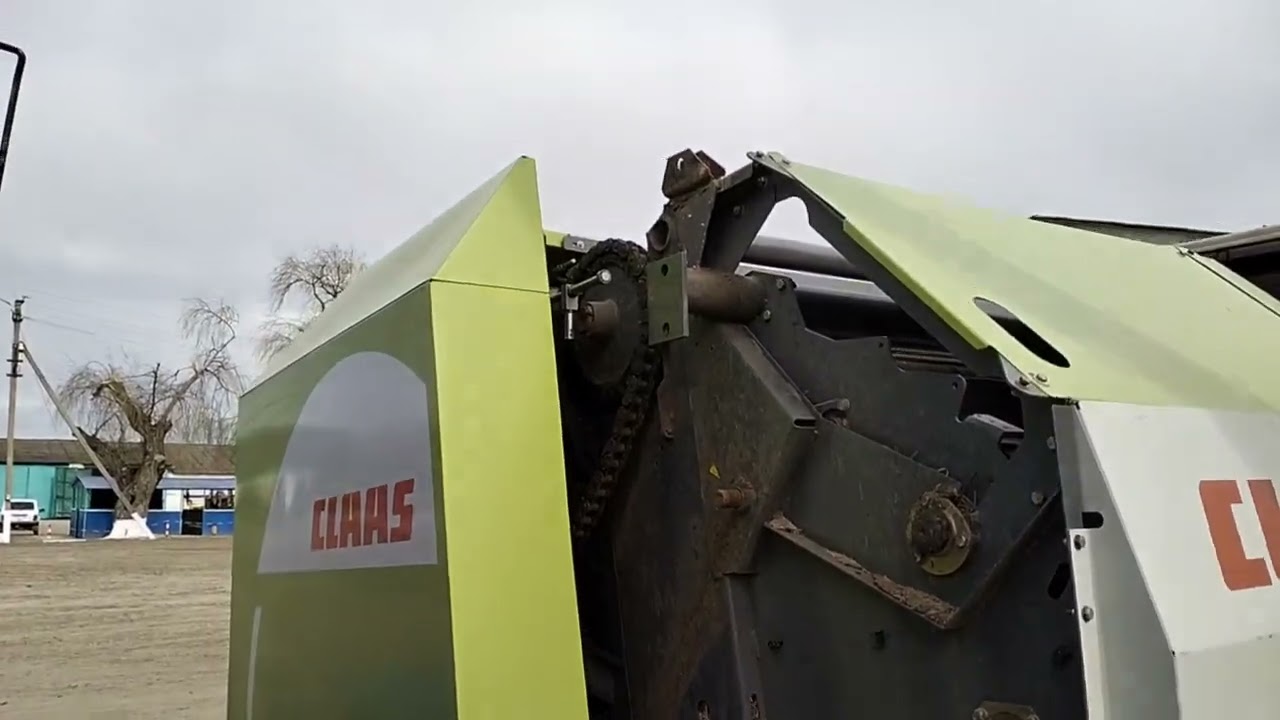 Пресс-подборщик Claas Rollant 350 RC (пресс Класс) экспресс-обзор от Константина Сорокина
