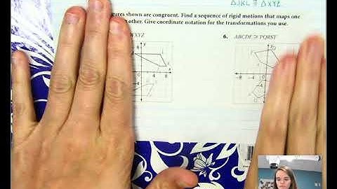 3.2 Proving Figures Are Congruent Using Rigid Motion