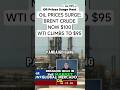 Global Oil Spike: Brent Near $100, WTI Climbs to $95 on March 12