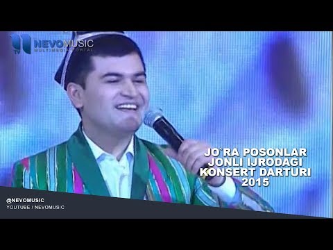 Jo`ra Posonlar — Jonli ijrodagi konsert dasturi 2015