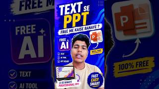 Text to PPT in 1 Click! 😱 Best AI Tool for Presentations | IT Without Filter