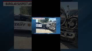 Deputy car rammed with Ford F250, burglar suspect arrested in Madera