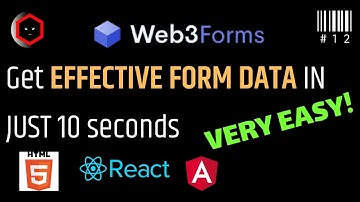 Web3Forms - The BEST Contact Form for your website | FREE, No BackEnd and No database