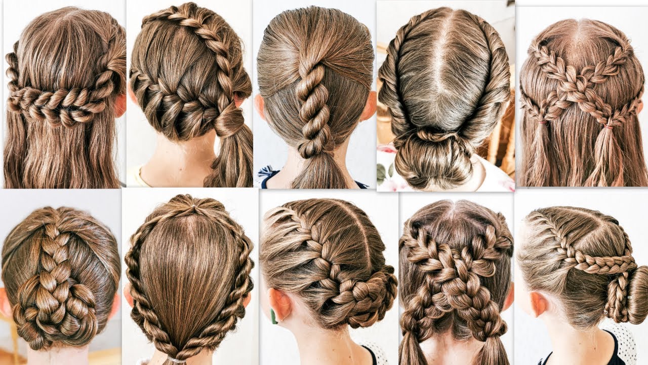 50 Cute and Easy Hairstyles for School Girls in 2023