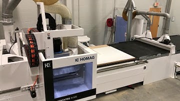 HOMAG CENTATEQ N-500 Push Off Feature