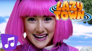 Lazy Town Music Video I Snow Give me Snow \& Many More