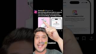 AirPods now have cameras in them!? #tech #apple #airpods