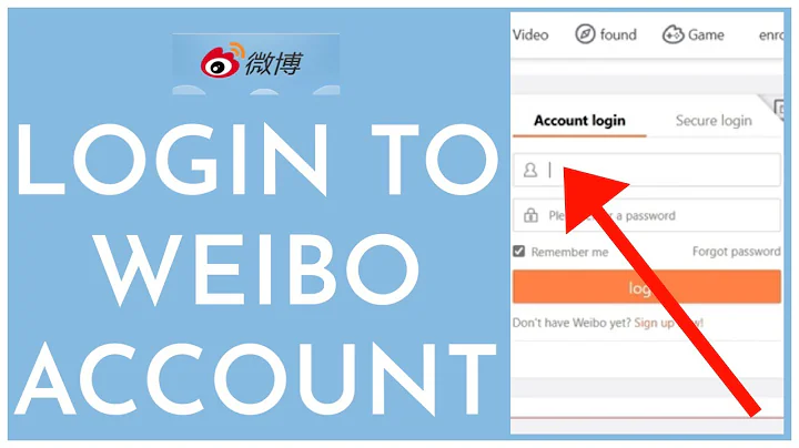Weibo Login: How to Login Sign In Weibo Account 2023? - DayDayNews