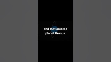 created planet Uranus. 🙂