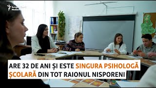 Singura Psihologă Școlară Din Raionul Nisporeni