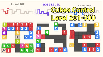 Cubes Control Walkthrough | All Levels | Level 201-300