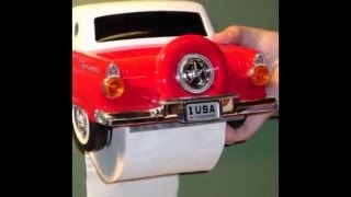 Необычные держатели для туалетной бумаги Необычные держатели для туалетной бумаги
