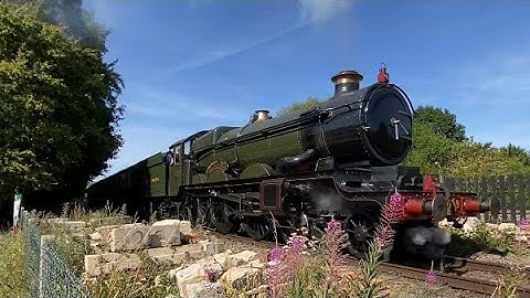 GWR 4073 ‘Castle’ Class | 4079 Pendennis Castle | Didcot Railway Centre | 06/08/22