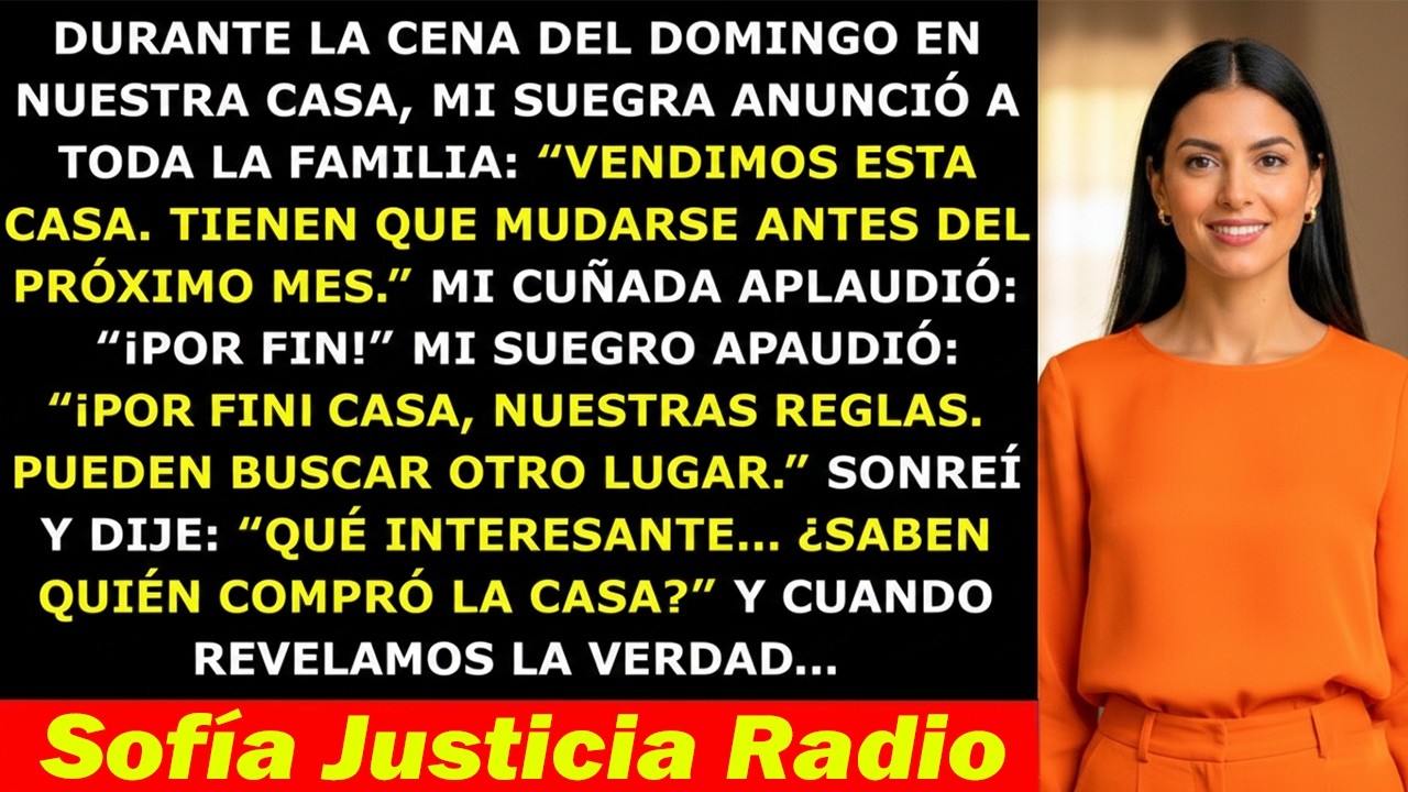 Mis Suegros Anunciaron: “Vendimos la Casa, Tienen Que Irse” — Pero La Verdad Fue Inesperada…