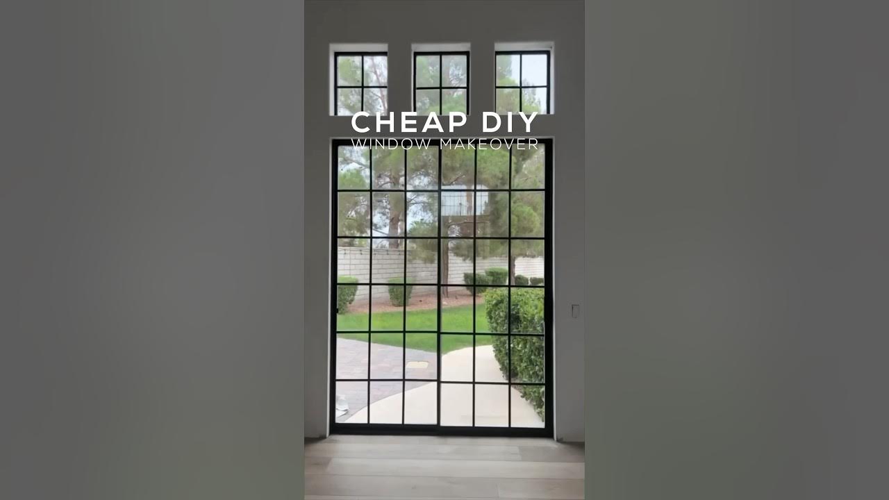 How to Update Older Exterior Windows With Spray Paint - DIY Beautify -  Creating Beauty at Home