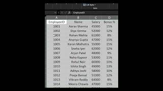 Excel Hack That Saves HOURS ⏳ #excel #dataanlysis #exceltips #productivity #exceltricks