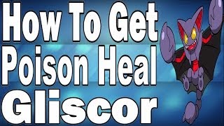How to get Poison Heal Gliscor in Pokemon X and Y