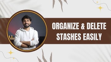 Git Stash Drop, Clear, and Untracked Files | Git Stash Tutorial | Git Hindi | Git By Gaurav Sharma