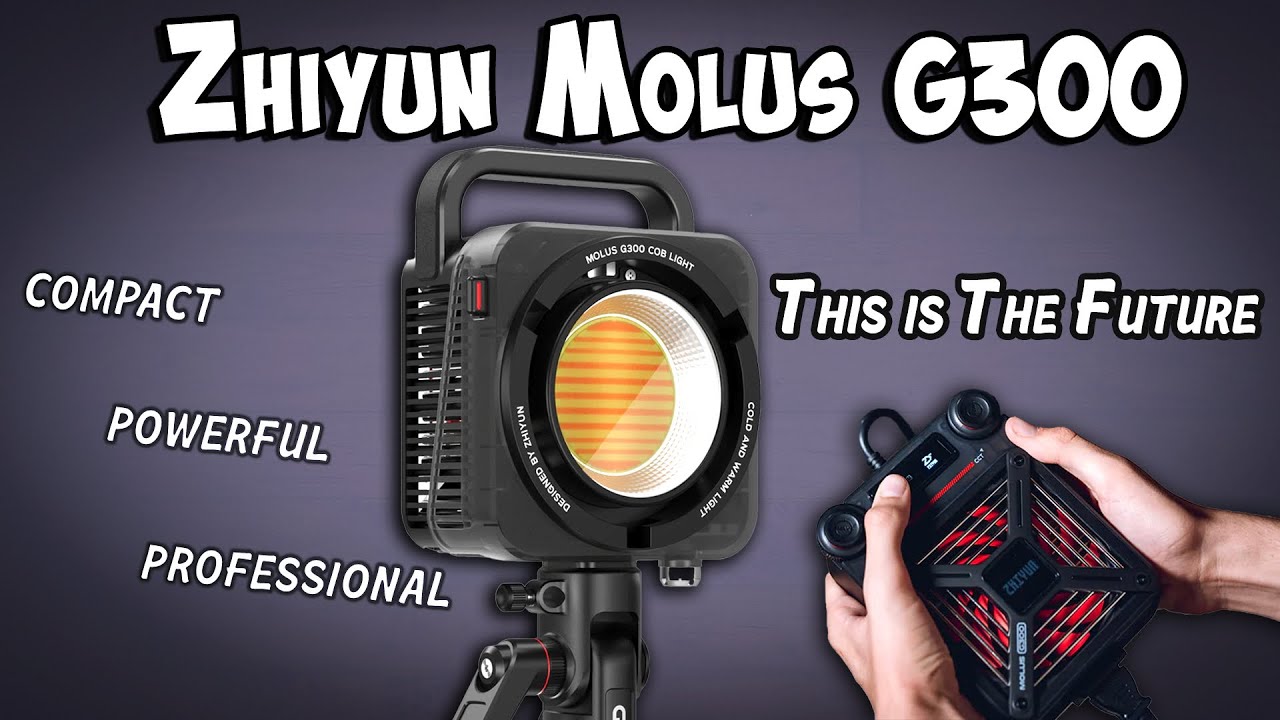 Zhiyun Molus G300 | The Future Of Video Lights Is Here - YouTube
