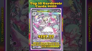 Top 10 Rarest &amp; Most Expensive Gardevoir Pokémon Cards EVER! ✨💎 #pokemon #top10 #tcg #pokémon
