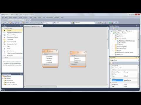 XAF: Start from Building a Data Model using the XPO Data Model Designer