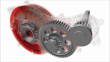PreonLab | Optimizing Gearbox Design with Meshless Simulation