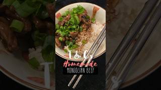Let’s Eat: Mongolian Beef | Shorts Homemade Chinese Food Family