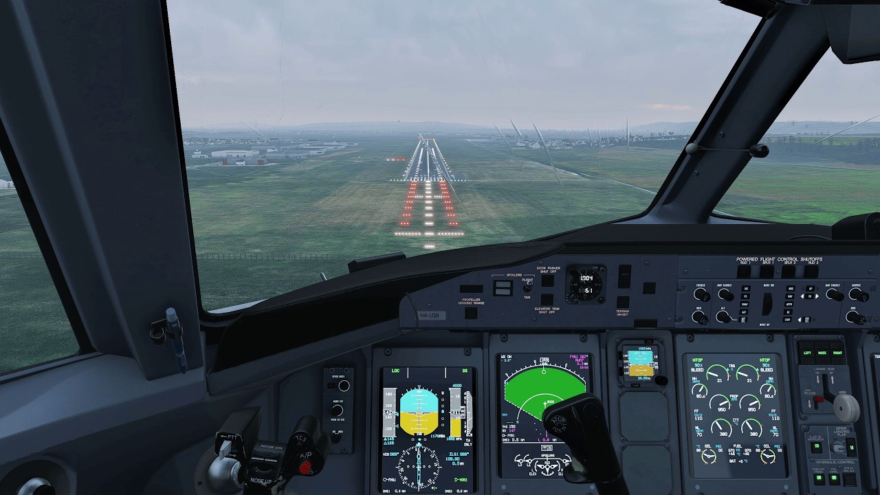 Târgu Mureș Landing | FlyJSim Q4XP | XP12