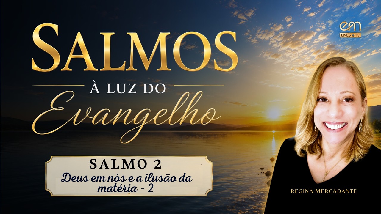 🌟 Produção Exclusiva EM Lives TV — Espiritismo e Mediunidade

➡️ Série: Salmos à Luz do Evangelho — Episódio #11 — SALMO 2: Deus em nós e a ilusão da matéria (Parte 2)

📖 No 11º encontro da série Salmos à Luz do Evangelho, damos continuidade ao estudo aprofundado do Salmo 2. Nesta segunda parte, avançamos da inquietação e da rebeldia humanas para a mensagem espiritual contida na figura do Ungido, refletindo sobre a autoridade moral de Jesus e o verdadeiro significado de seu Reino.
À luz do Evangelho e da Doutrina Espírita, vamos compreender como a soberania de Deus se manifesta por meio de Suas leis, respeitando o livre-arbítrio e conduzindo o Espírito, através das próprias experiências, ao amadurecimento e à renovação. O Salmo nos convida, assim, a olhar além das conquistas transitórias da matéria e a reconhecer os valores que permanecem na trajetória do Espírito imortal.
Encerrando o estudo do Salmo 2, refletiremos também sobre o chamado à sabedoria presente em seus últimos versículos: um convite para rever escolhas, compreender as consequências de nossos caminhos e reconhecer em Jesus o guia e modelo capaz de nos conduzir à verdadeira liberdade espiritual.

🌟 Uma conversa aberta, interativa e repleta de reflexões para compreendermos os Salmos além da letra, buscando em suas antigas palavras ensinamentos que continuam profundamente atuais para a nossa jornada evolutiva.

🎙️ Exposição: Regina Mercadante (SP)
📅 Terças-feiras às 19h30

🌟 Regina Mercadante é criadora de conteúdo digital e expositora espírita. É fundadora e diretora da EM Digital – Espiritismo e Mediunidade, onde produz e conduz estudos, preces e reflexões à luz da Doutrina Espírita. Atua como voluntária no Instituto Espírita de Educação/São Paulo/SP.

🌟 Sobre a série
Salmos à Luz do Evangelho é uma produção oficial da EM Lives TV – Espiritismo e Mediunidade.

📌 Em cada episódio, estudaremos um Salmo em seu contexto histórico, poético e espiritual, relacionando seus ensinamentos com o Evangelho de Jesus e com os princípios da Doutrina Espírita. Uma caminhada de fé, conhecimento e renovação interior, percorrendo, capítulo a capítulo, todo o Livro dos Salmos.

▶️ Assista à playlist completa:
https://www.youtube.com/playlist?list=PLAw0pcoOiLdc

▶️ Inscreva-se na EM Lives TV:
YouTube – https://www.youtube.com/espiritismoemediunidade

🔹 Produção: EM Lives TV – Espiritismo e Mediunidade
🔹 Realização: EM Digital – Espiritismo e Mediunidade

🌐 Acesse nossas mídias sociais:
🔹 Site – https://emlives.tv
🔹 Facebook – https://www.facebook.com/espiritismoemediunidade
🔹 Instagram – https://www.instagram.com/espiritismo.mediunidade
🔹 TikTok – https://www.tiktok.com/@espiritismoemediunidade
🔹 Kwai – https://kwai.com/@Emlivestv
🔹 X – https://x.com/EMediunidade

#salmos #salmosaluzdoevangelho #emlivestv #espiritismoemediunidade #emdigital #reginamercadante #salmo1 #averdadeirafelicidade #leisdivinas #evangelho #jesus #deus #doutrinaespirita #espiritismo #estudobiblico #estudodosalmos #poesia #sabedoria #espiritualidade #deusemnos