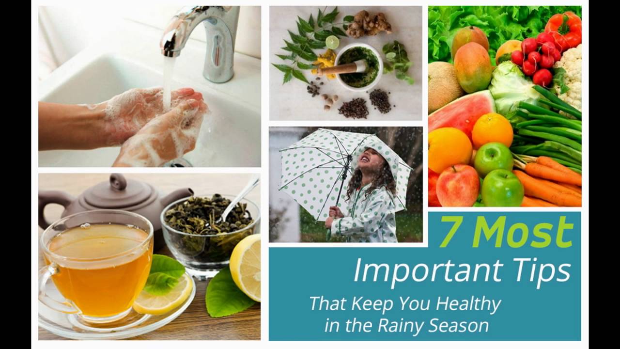 Health tips during rainy season - YouTube