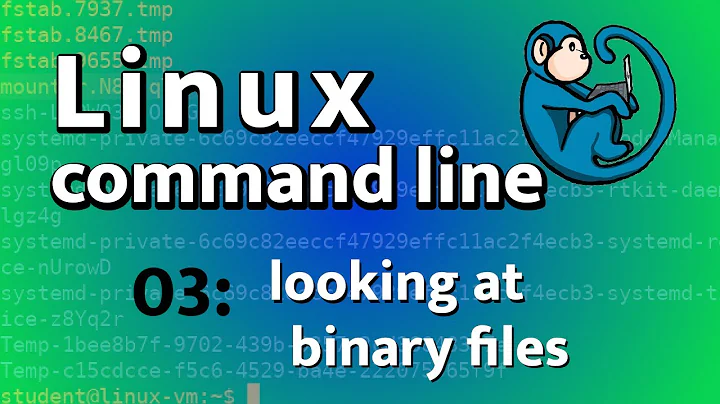 LCL 03 - looking at binary files with xxd and file - Linux Command Line tutorial for forensics