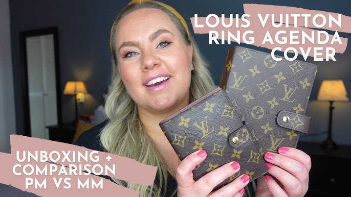 Louis Vuitton Monogram Canvas Ring Agenda Cover GM, myGemma
