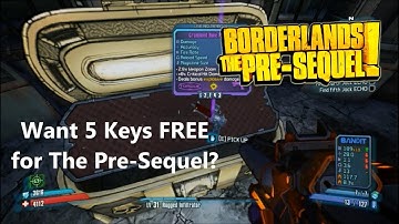 I Open 5 Keys in Borderlands 2 + FREE SHiFT CODES FOR THE PRE-SEQUEL AUGUST!