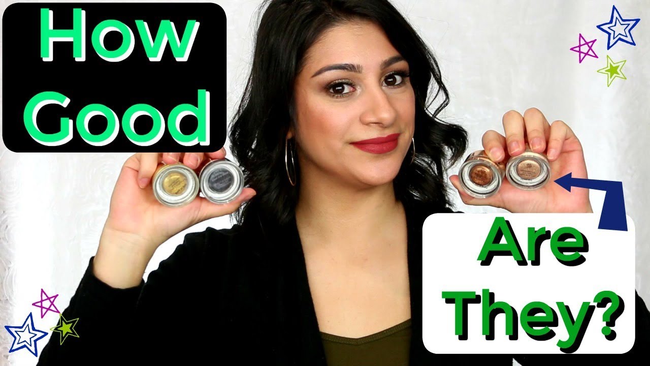 Tarte Chrome Paint Shadow Pots + Swatches 2018│OneBeautyAddict