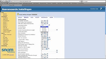 10. - Configuration of a SNOM device
