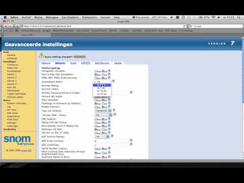 10. - Configuration of a SNOM device