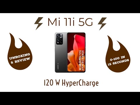Mi | Xiaomi 11i 5G Hypercharge (Stealth Black, 8GB RAM, 128GB Storage) Unboxing & Review | #j3vlogs