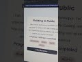 Build in public