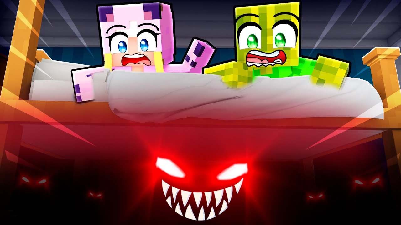 Wir SCHLAFEN im MONSTER HOTEL! 🌸 Minecraft