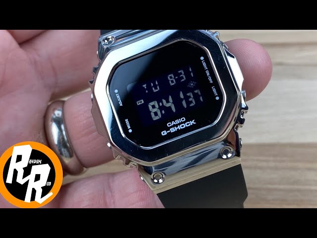G-Shock gms5600-1 Small Square - YouTube