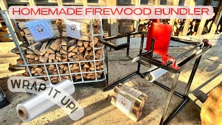 Homemade Firewood Bundler (Wrapping Machine) Low-Cost 💵