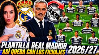 🚨THIS IS THE REAL MADRID 2026/27 SQUAD after THE SIGNINGS - UNSTOPPABLE? ANALYSIS