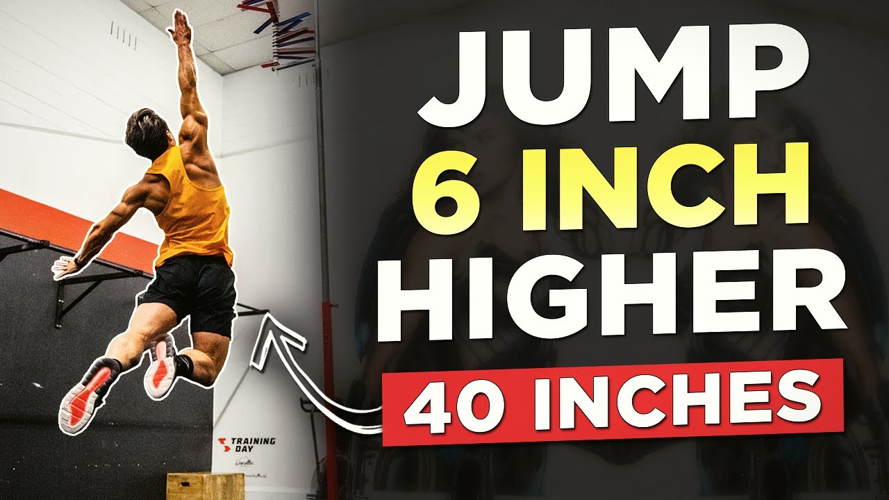 ⁣10 MIN VERTICAL JUMP WORKOUT (NO EQUIPMENT EXERCISES TO JUMP HIGHER FROM HOME!)