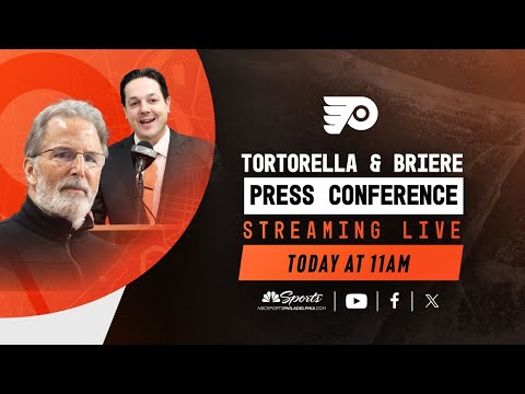 John Tortorella & Danny Briere Flyers end of the season press conference | Today at 11am