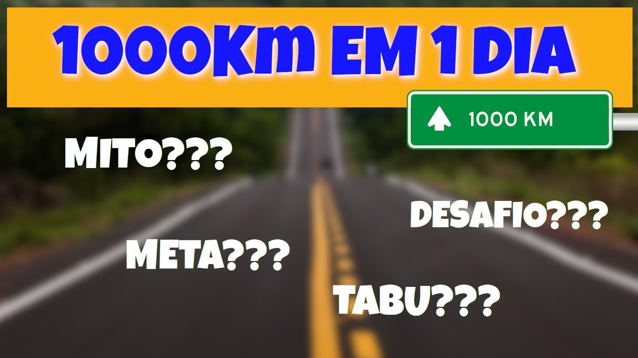 1000Km em um dia em Viagens | #obarbosa - YouTube