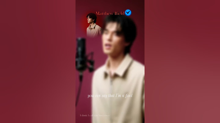 I think they call this love(cover) - Matthew Ifield #lyrics #ithinktheycallthislove #coveroftheyear