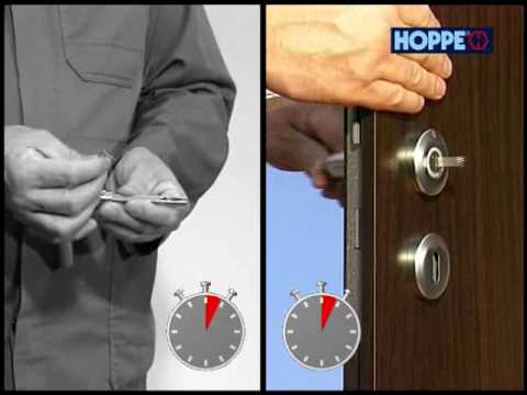 HOPPE quick-fit handle connection