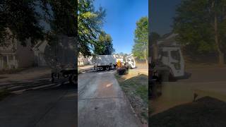 Recycling truck #shorts #garbagecollection #garbagetruck #automobile #recycling #recycle #garbage