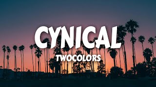 Twocolors, Safri Duo & Chris de Sarandy - Cynical (Lyrics) Resimi