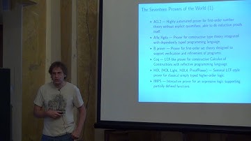 Lecture 4 | A survey of automated theorem proving | John Harrison | Лекториум